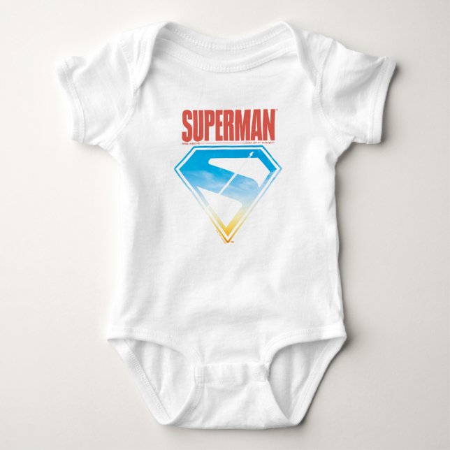 Soaring Through the S-Shield Baby Bodysuit (Front)