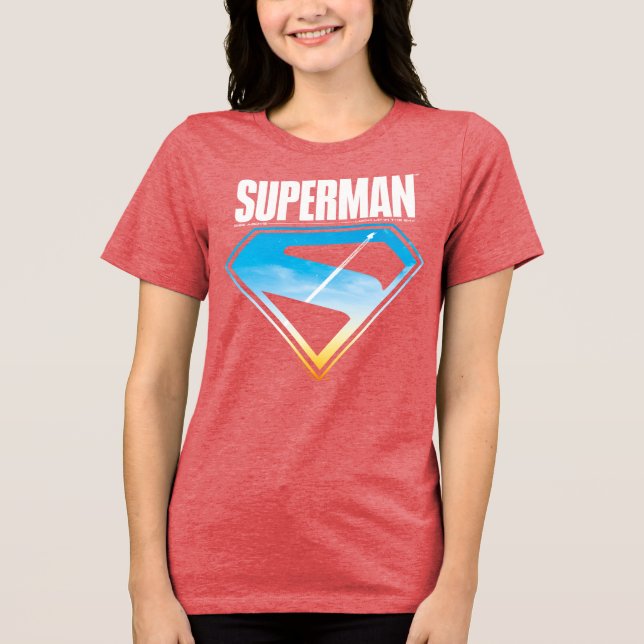 Soaring Through the S-Shield Tri-Blend Shirt (Front)