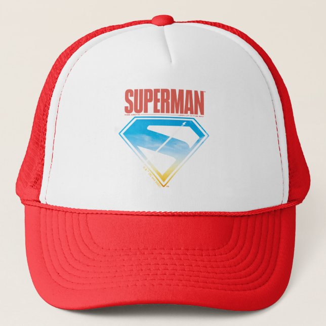 Soaring Through the S-Shield Trucker Hat (Front)