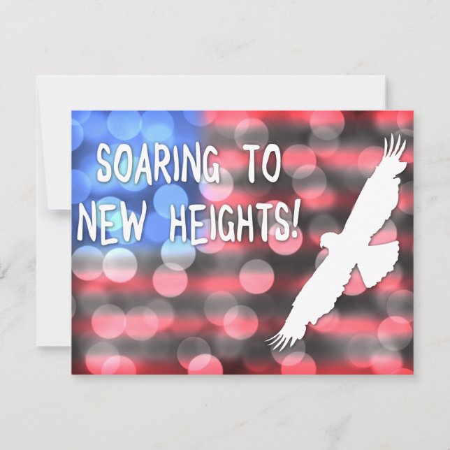 soaring to new heights invitation (Front)