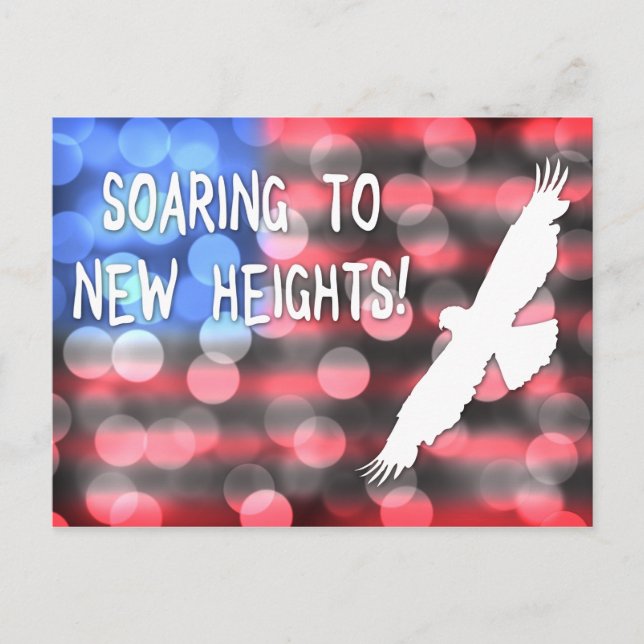 soaring to new heights postcard (Front)