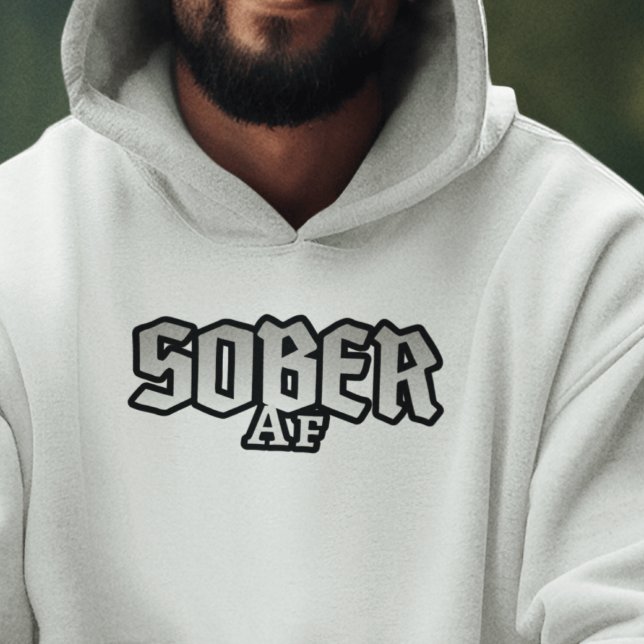  Sober AF Hoodie (Creator Uploaded)
