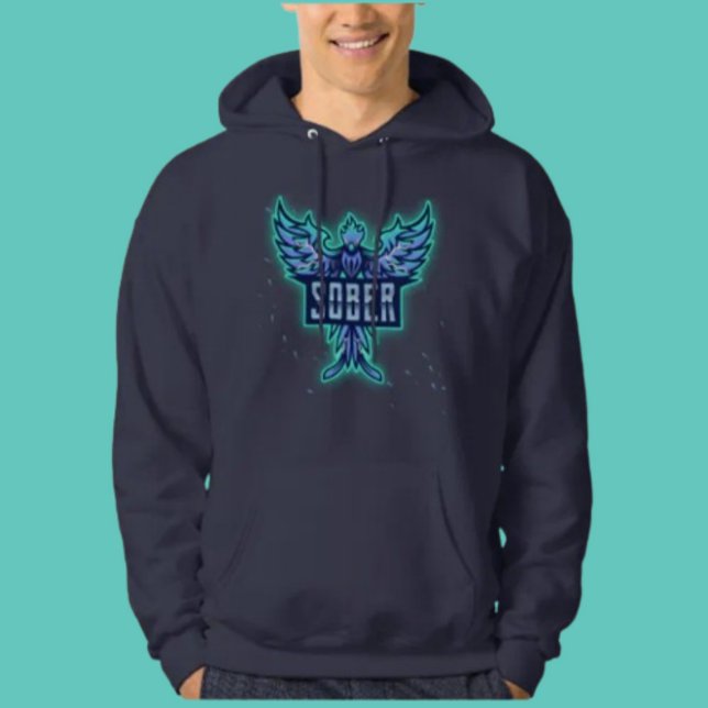 Sober Blue Hoodie (Creator Uploaded)