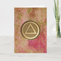 SOBER COIN Sobriety Recovery Card