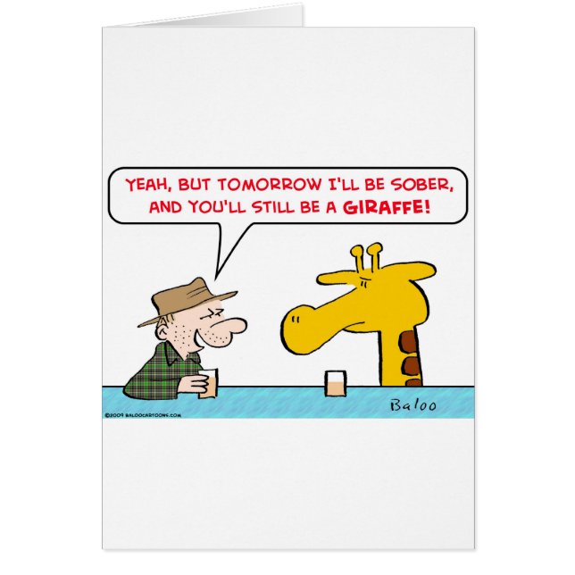 sober giraffe (Front)