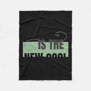 Sober Is The New Cool - Sobriety Sticker Fleece Blanket