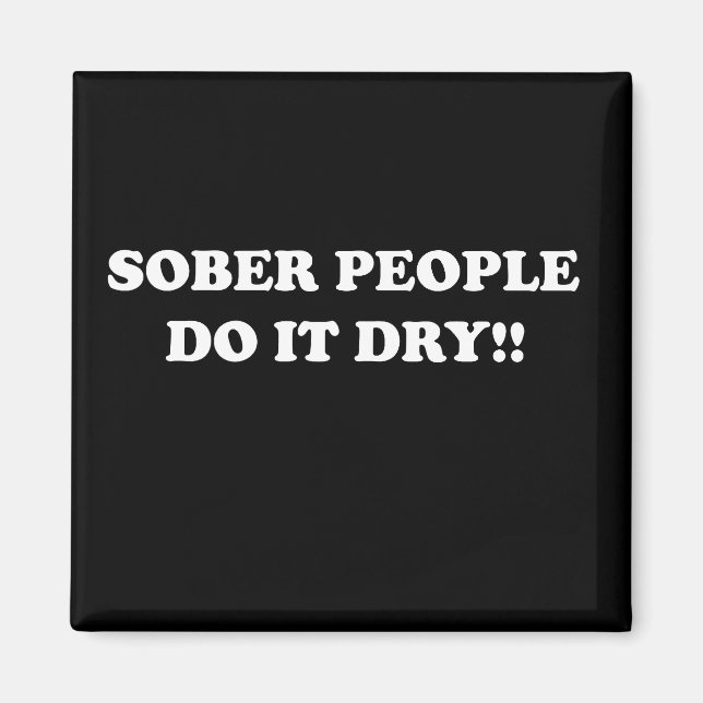 sober magnet (Front)