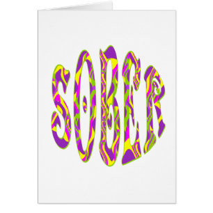 SOBER Retro 60’s Art Psychedelic
