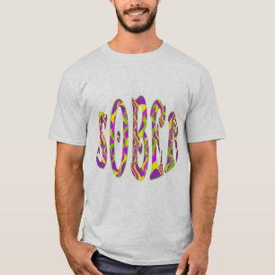SOBER Retro 60’s Art Psychedelic T-Shirt