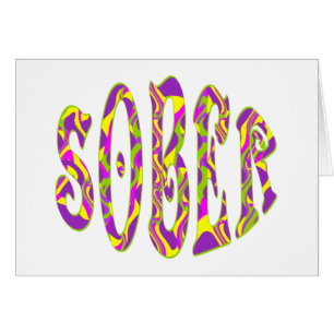 SOBER Retro 60's Art Psychedelic