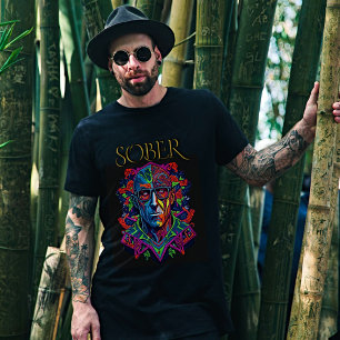 Sober T-Shirt: Iconic Maynard James Keenan Art T-Shirt