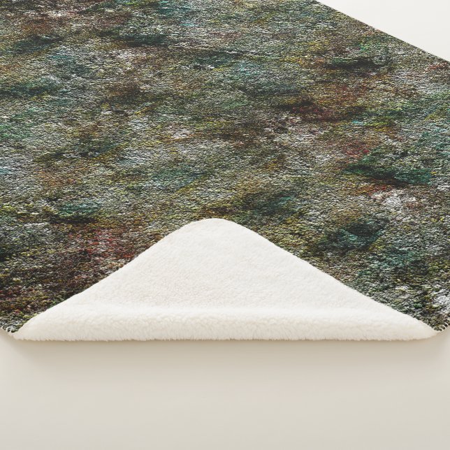 Sobras de tinta spray da cabine de pintura sherpa blanket (3/4)