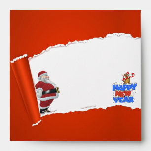 Sobre para año nuevo lindo envelope