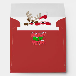Sobre para navidad con papa Noel Envelope