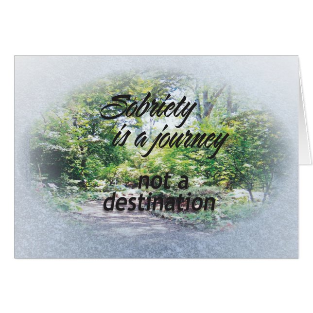 sobriety is a journey 16 (Front Horizontal)