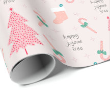 Sobriety Pink Pastel Christmas Gift