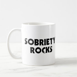Sobriety Rocks Coffee Mug