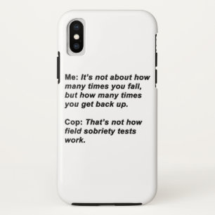Sobriety Test Case-Mate iPhone Case