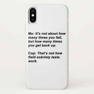 Sobriety Test Case-Mate iPhone Case