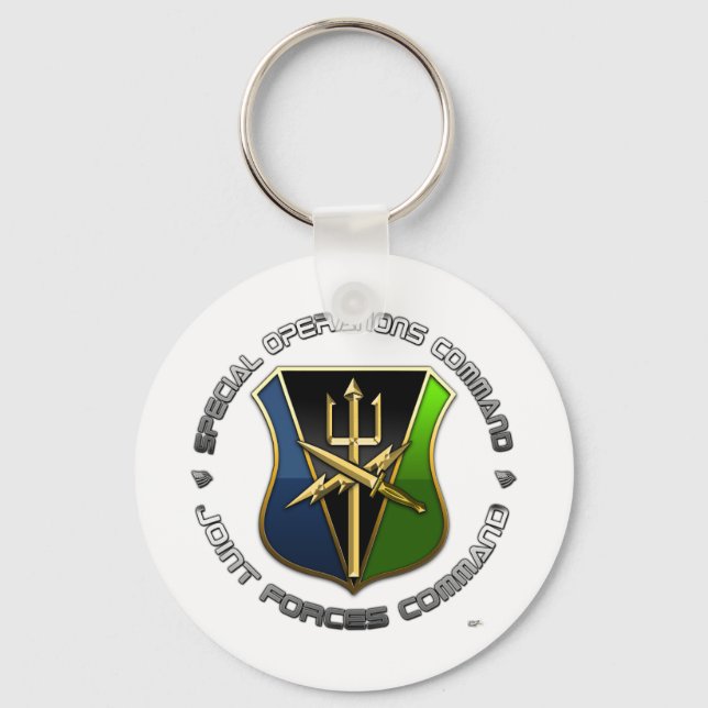 SOC Joint Forces Command DUI Keychain (Front)