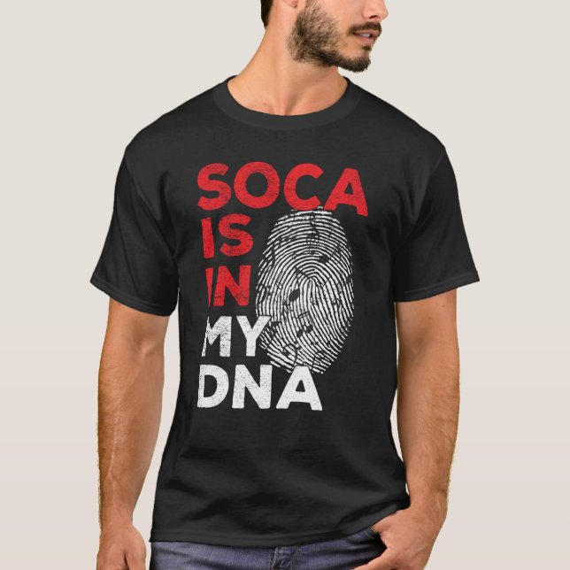 Soca is in my DNA Soca Party T-Shirt (Front)