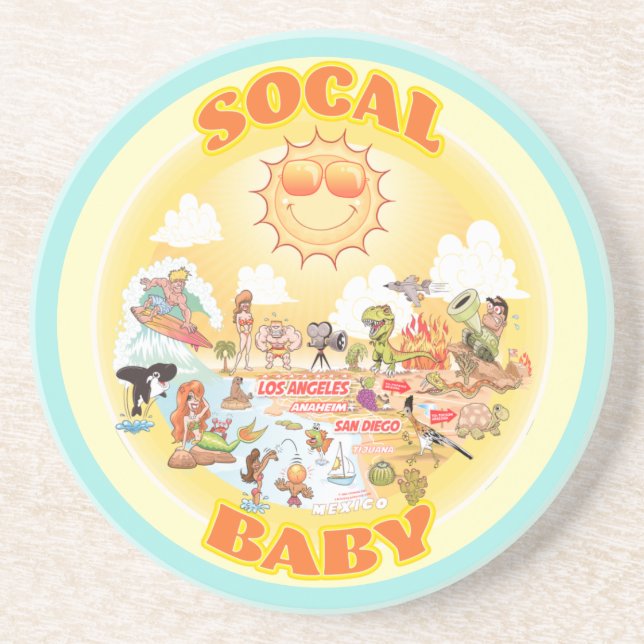 SoCal Baby Coaster (Front)