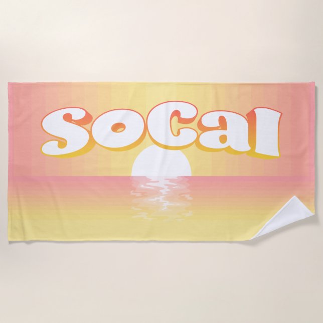 SoCal Beach Towel (Front)