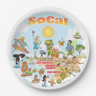 SoCal Blue Sky Plate