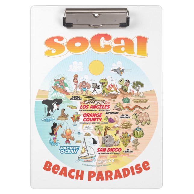 SoCal Clipboard (Front)
