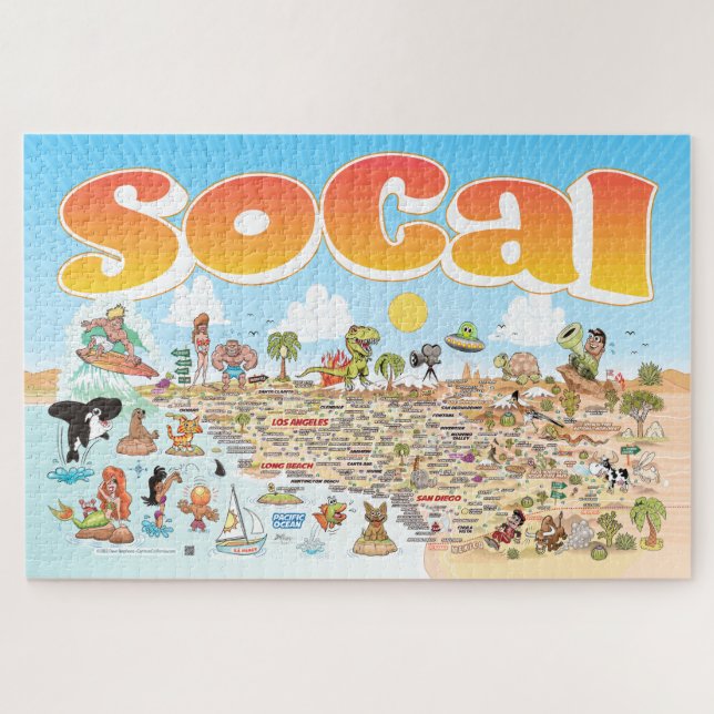 SoCal Jigsaw Puzzle (Horizontal)