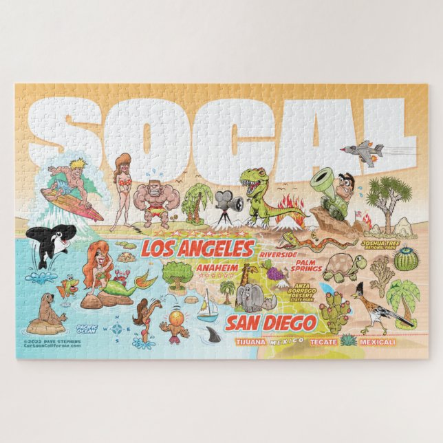 SoCal Jigsaw Puzzle (Horizontal)