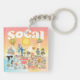 SoCal Keychain