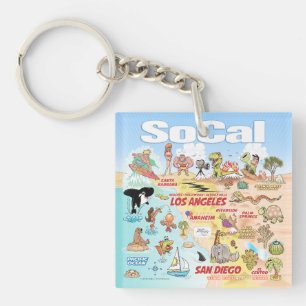 SoCal Keychain