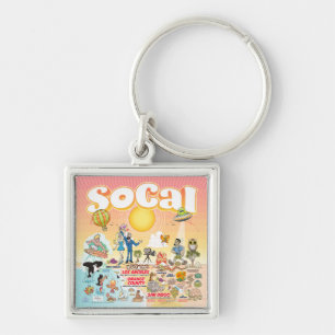 SoCal Keychain