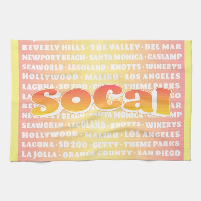 SoCal Kitchen Towel (Horizontal)