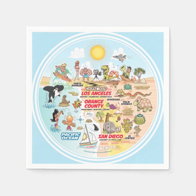 SoCal Napkin (Front)