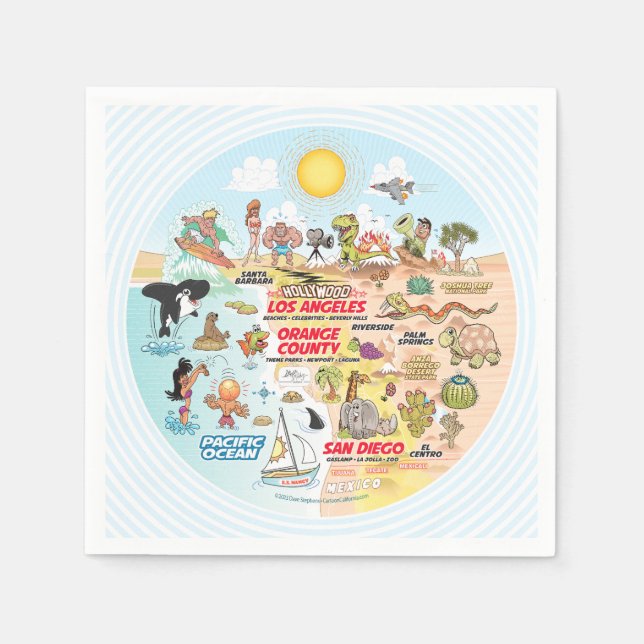 SoCal Napkin (Front)