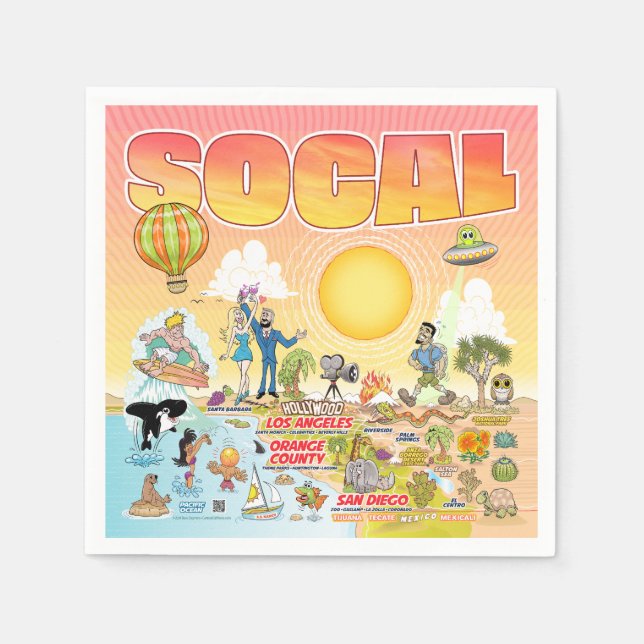 SoCal Napkin (Front)