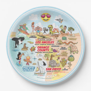 SoCal Paper Plate