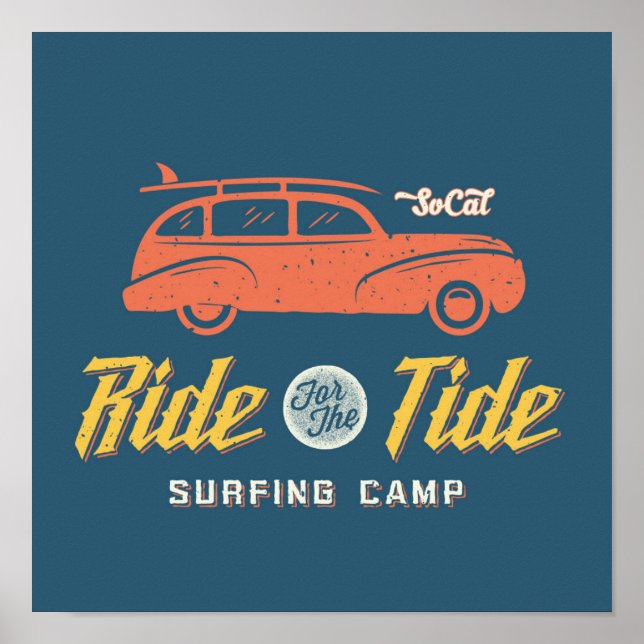 Socal Ride For The Tide Poster (Front)