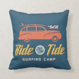 Socal Ride For The Tide Throw Pillow