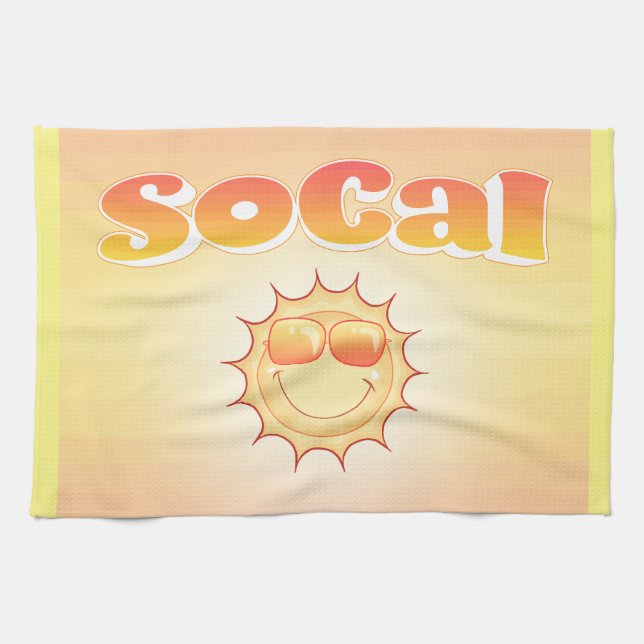 SoCal Sun Kitchen Towel (Horizontal)