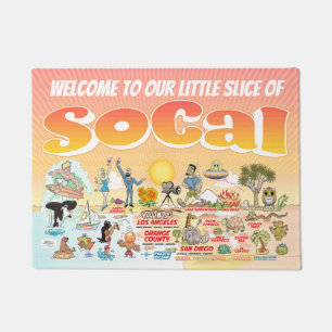 SoCal Sunset Doormat