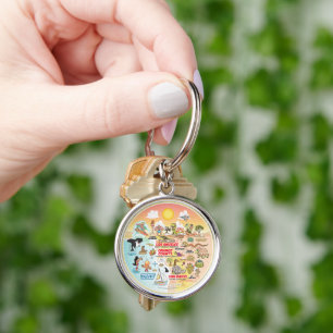 SoCal Sunset Keychain
