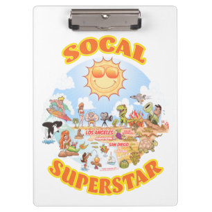 SoCal Superstar Clipboard