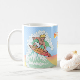 SoCal Surfer with Sun Coffee Mug