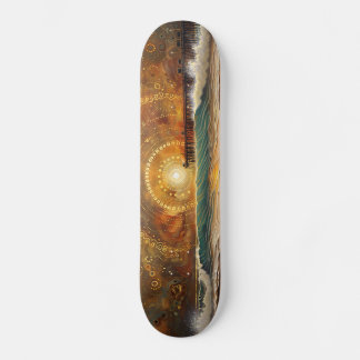 Socal Swirl: The Sunset Pier Skateboard