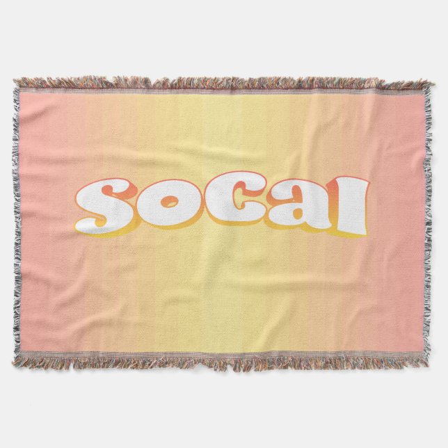 SoCal Throw Blanket (Front)