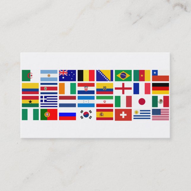 SOCCER 2014 BUSINESS CARD (Front)