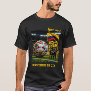 Soccer 2026 futbol Colombia Custom Name country  T-Shirt